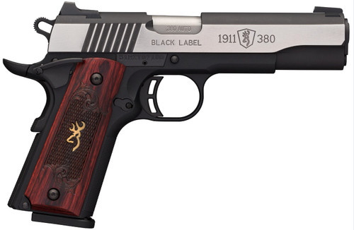 Browning Browning 1911-380 Medallion Pro Semi-Auto Pistol with Blackened Stainless Finish 051912492