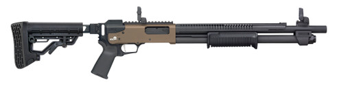 Mossberg Mossberg 590R 12 Gauge Pump Action Shotgun with Folding Stock and MBUS Sights 50233