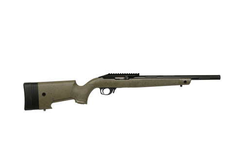 Bergara Bergara BXR 22LR Semi-Auto Rifle with Green SoftTouch Synthetic Stock BXR001