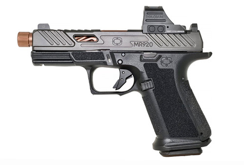 Shadow Systems Shadow Systems MR920 Elite 9mm Semi-Auto Pistol with Optics Ready Elite Slide and Spiral Fluted Bronze Barrel SS-1009-H