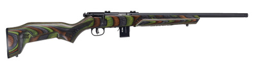 Savage Arms Savage Arms 93 Minimalist Bolt Action Rifle 17 HMR with Laminate Green Stock and 10-Round Capacity 96636