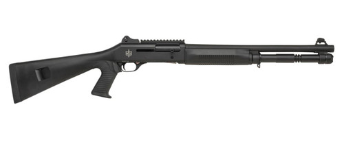 Military Armament Corp Military Armament Corp MAC 1014 12-Gauge Semi-Auto Shotgun with Black Anodized Finish 21000120
