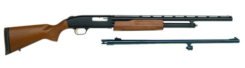 Mossberg Mossberg 500 Bantam Combo 20 Gauge Pump Action Shotgun with Hardwood Stock 54188