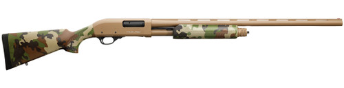 Charles Daly Charles Daly 301 Pump Field Shotgun 12 Gauge with Flat Dark Earth Cerakote Finish and Woodland Camo Stock 930.330