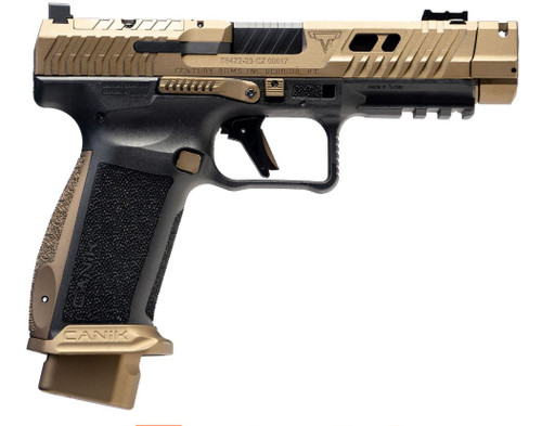 CANIK CANIK TTI Combat 9mm Semi-Auto Pistol with Bronze Cerakote Finish and 21+1 Capacity HG7854-N