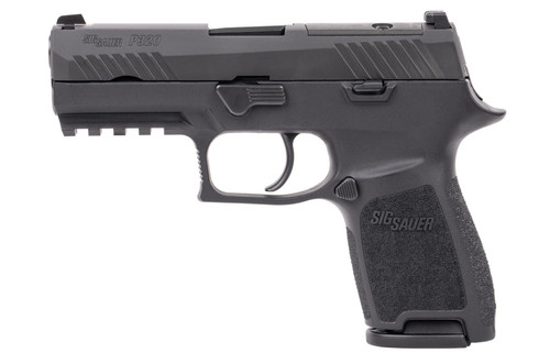 SIG SAUER SIG SAUER P320 Compact 9mm Semi-Auto Pistol with Nitron Finish and Siglite Sights 320C-9-BSSP-MS-MA