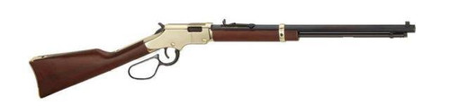 Henry Repeating Arms Henry Repeating Arms H4 Golden Boy .17 HMR Lever Action Rifle with Walnut Stock H004VL