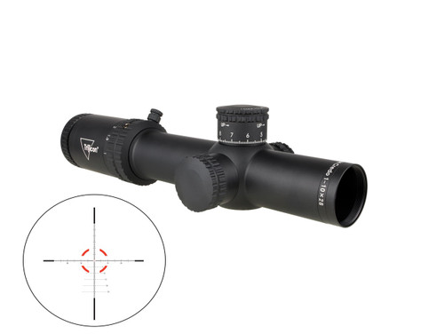 Trijicon CREDO 1-10X28 BLK MRAD FFP ILL CR1028-C-2900050