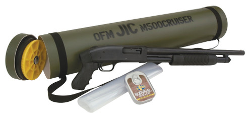 Mossberg Mossberg 500 J.I.C. 12 Gauge Pump Action Shotgun with Synthetic Stock and Survival Kit 51340