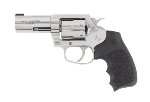 Colt Colt King Cobra .357 Magnum / .38 Special Revolver with Brushed Stainless Steel Finish KCOBRA-SB3RBB