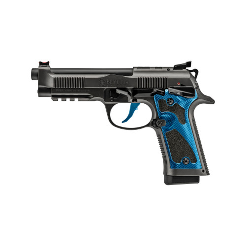 Beretta Beretta 92X Performance Carry Optic 9mm Semi-Auto Pistol with Blue Aluminum Grips J92XPCOBL18
