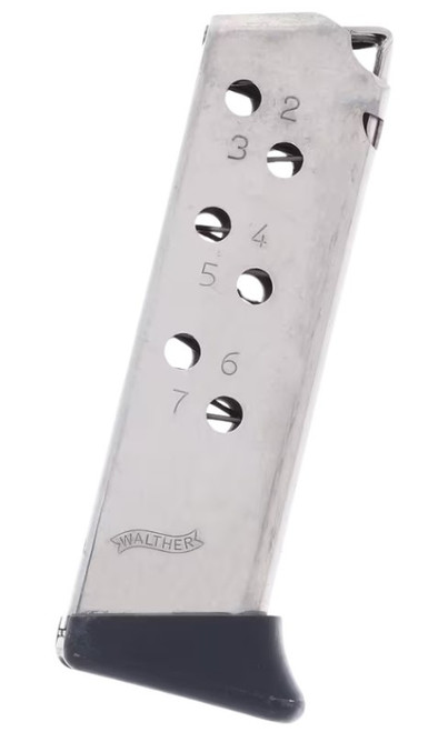 Walther Arms MAG PPK 32ACP 7RD NICKEL FR 5136784