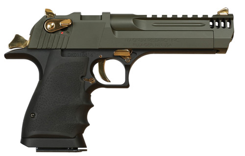 Magnum Research Magnum Research Desert Eagle L5 .357 Magnum Semi-Auto Pistol with Green Cerakote Finish DE357L5MSG