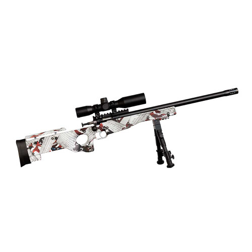 Keystone Sporting Arms Keystone Sporting Arms Crickett Precision Rifle in 22 LR with Synthetic Flag Stock and Accessories KSA2153