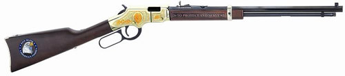 Henry Repeating Arms Henry Repeating Arms H4 Tribute Lever Action Rifle in 22 LR with Gold-Plated Engraving H004LE