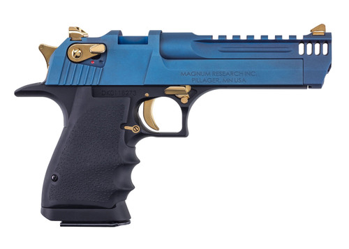 Magnum Research Magnum Research Desert Eagle L5 50 AE Semi-Auto Pistol with Carbo Blue PVD Finish DE50L5CBG