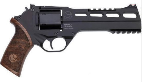 Chiappa Firearms Chiappa Firearms Rhino 60DS 9mm Revolver with Adjustable Fiber Optic Sights CF340.279