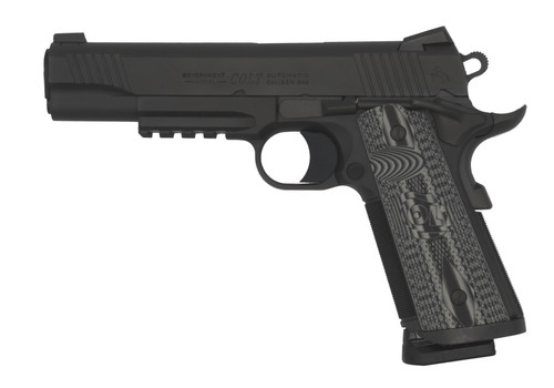Colt Colt Combat Unit 9mm Semi-Auto Pistol with 5-Inch Rail - Black PVD Finish O1082RGCCU