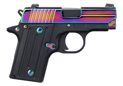 SIG SAUER SIG SAUER P238 Rainbow .380 ACP Semi-Auto Pistol with SIGLITE Night Sights 238-380-RBT2