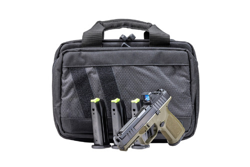 ROST MARTIN Rost Martin RM1C 9mm Semi-Auto Pistol with 10+1 Capacity and Red Dot - Black ODG Finish RM1CODGOSP10SPL