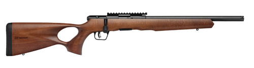 Savage Arms Savage Arms B22 Timber Thumbhole Rifle in 22 Magnum with Wood Stock and Matte Blue Finish 70517