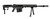 Barrett Firearms Barrett Firearms M107A1 .50 BMG Semi-Auto Rifle with Tactical Stock and Backup Iron Sights 18062