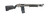 Mossberg Mossberg 590M Professional 12 Gauge Pump Action Shotgun with Tungsten Cerakote Finish and Magpul SGA Stock 50221
