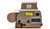 EO Tech EXPS3 #1RET CR123 NV TAN SIDE EXPS3-1 TAN