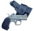 Bond Arms Bond Arms Rowdy XL Flag 45 Colt & 410 Bore Specialty Handgun with Bead-Blasted Matte Stainless Finish RWXL-FLGP