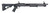 Mossberg Mossberg 590R 12 Gauge Pump Action Shotgun with Matte Blue Finish and MBUS 3 Folding Sights 50762