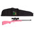 Keystone Sporting Arms Keystone Sporting Arms Crickett .22 LR Single Shot Rifle with Pink Synthetic Stock and Scope KSA2220BSC