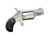 North American Arms North American Arms Mini 22LR Revolver with Stainless Finish and Rubber Cobble Grip NAA-22LLR-GRC