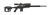 HOWA APC BLK 25CR 24" PKG HCRA25CRBLKMDT