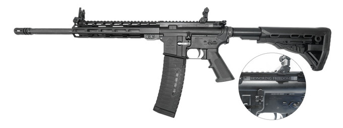 American Tactical Inc American Tactical Inc ATI Milsport 5.56 NATO Rifle with 16-Inch Barrel and 60-Round Capacity ATIG15MS556ML10HF