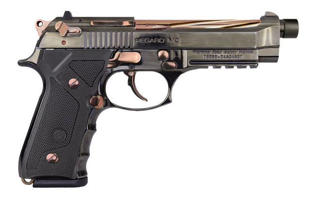 EAA Corp EAA Corp Regard MC Deluxe 9mm Semi-Auto Pistol with Rose Gold PVD Finish and 18-Round Capacity 391181