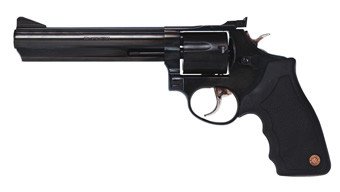 Taurus Taurus M66 .357 Magnum / .38 Special Revolver with Adjustable Rear Sights and Black Rubber Grips 2-660061