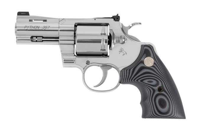 Colt Colt Python Combat Elite Revolver 357 Magnum / 38 Special Stainless Steel 8.5-inch with Night Sights PYTHON-SP3NS