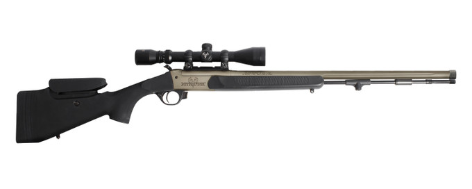Traditions Traditions Nitrofire Pro 50 Caliber Muzzleloader with 3.5-10x44 Scope and Tungsten Cerakote Finish CR53-84660450