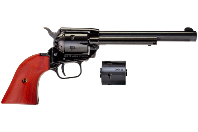 Heritage Manufacturing Heritage Manufacturing Rough Rider Small Bore Revolver - 6-Shot .22 LR & .22 Magnum, Blue Finish RR22MB6