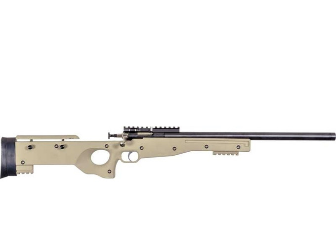 Keystone Sporting Arms Keystone Sporting Arms Crickett Precision Rifle 22 LR, Synthetic FDE Stock, Blue Finish KSA2150
