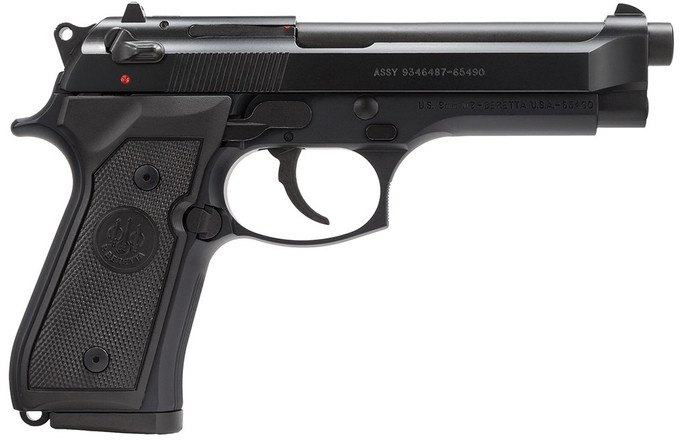 Beretta Beretta 92 M-9 9mm Semi-Auto Pistol with Bruniton Finish and 10+1 Capacity J92M9A0CA