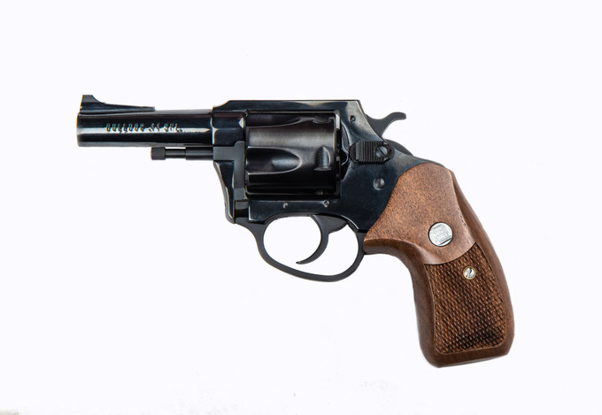 Charter Arms Charter Arms Classic Bulldog .44 Special Revolver with Blue Finish and Checkered Walnut Grips 34431