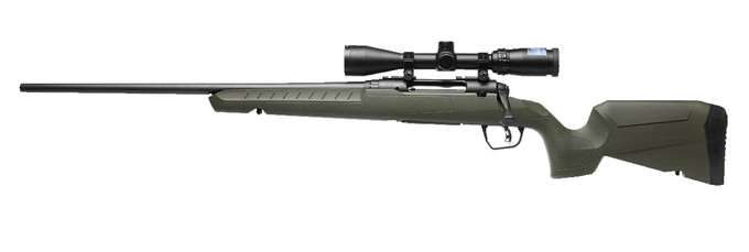 Savage Arms Savage Arms Axis 2 Compact XP Rifle in 308 Win with Green Synthetic Stock and Scope Package 32240