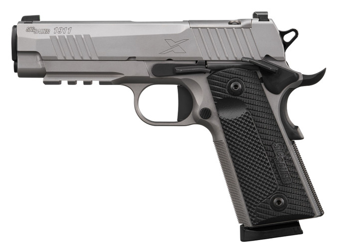 SIG SAUER SIG SAUER 1911XCA-45-SS 45 ACP Semi-Auto Pistol with Black G10 Grips and XRay3 Sights 1911XCA-45-SS