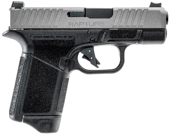 Gforce Arms Gforce Arms RAPTURE 9mm Semi-Auto Pistol with Nickel Finish and Fiber Optic Sights GF932512BN