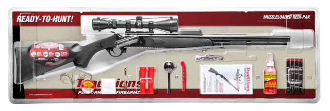 Traditions BUCKSTALKER XT 50CAL BLK PKG RS5-72000840