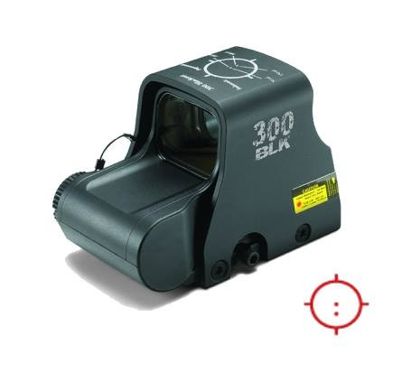 EO Tech XPS2 BLK 300BLK RED RET CR123 XPS2-300