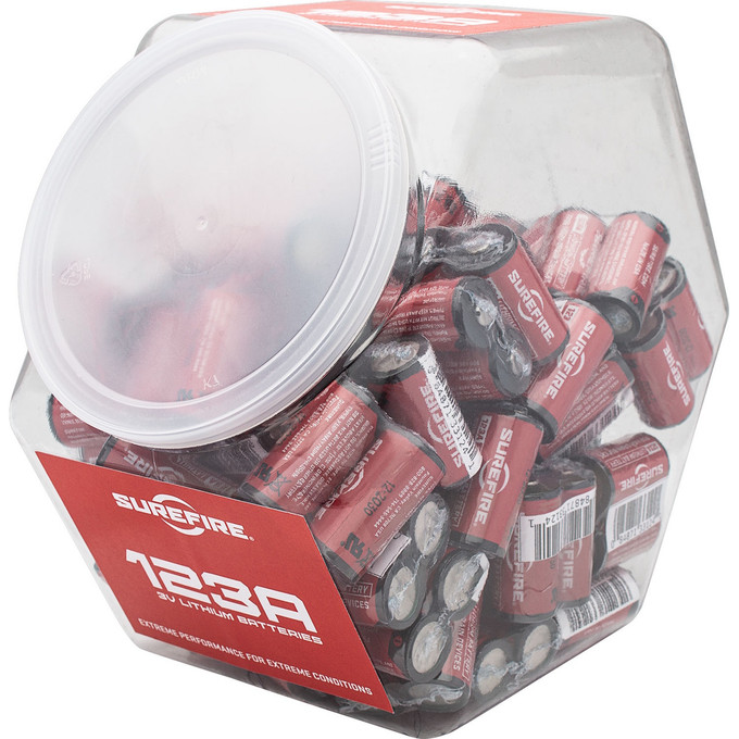 SureFire SF123A LITHIUM BATT BULK 65PK SF2-SW-BULK