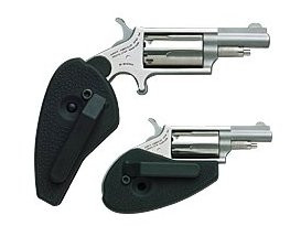 North American Arms North American Arms 22MAG Mini-Rev Holster / Grip Combo - 5-Shot Stainless Revolver NAA-22M-HG
