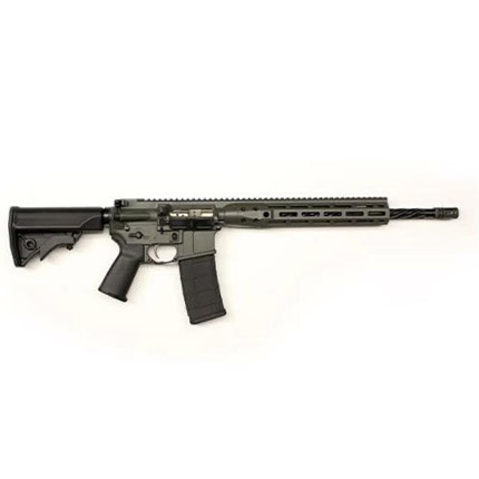 LWRC LWRC IC-DI 5.56 NATO Rifle with Olive Drab Green Cerakote Finish and M-Lok Handguard ICDIR5ODG16ML
